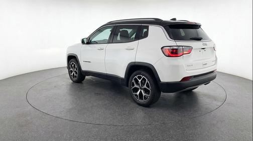 Bright White Clearcoat 2025 Jeep Compass Limited
