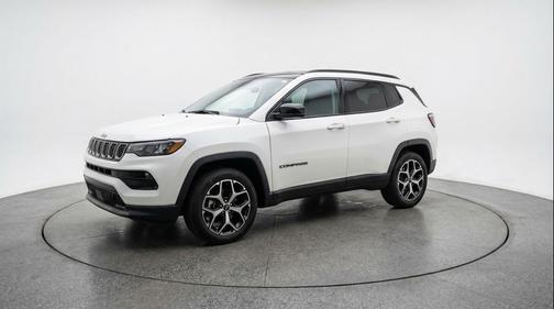 Bright White Clearcoat 2025 Jeep Compass Limited