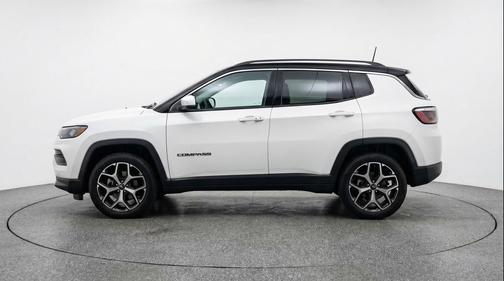Bright White Clearcoat 2025 Jeep Compass Limited