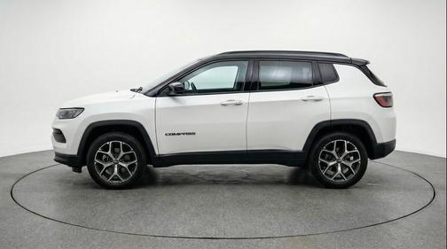 Bright White Clearcoat 2025 Jeep Compass Limited