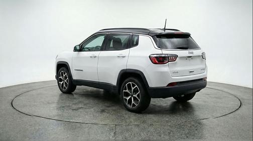 Bright White Clearcoat 2025 Jeep Compass Limited