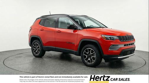 Red Hot Pearlcoat 2025 Jeep Compass Trailhawk