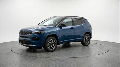 Hydro Blue Pearlcoat 2025 Jeep Compass Trailhawk