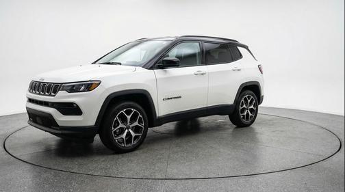 Bright White Clearcoat 2025 Jeep Compass Limited