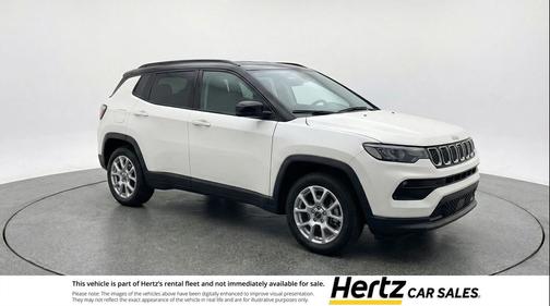 Bright White Clearcoat 2025 Jeep Compass Limited