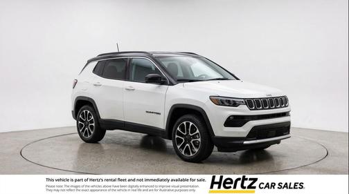 Bright White Clearcoat 2025 Jeep Compass Trailhawk