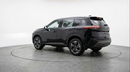 Super Black 2025 Nissan Rogue SV