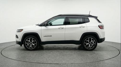 Bright White Clearcoat 2025 Jeep Compass Limited