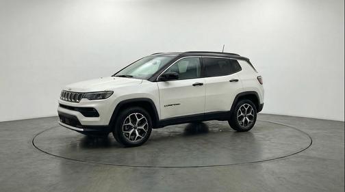 Bright White Clearcoat 2025 Jeep Compass Limited