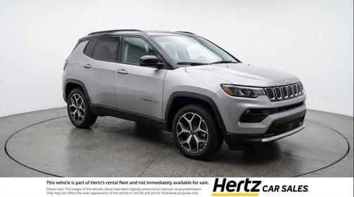 Silver Zynith Metallic Clearcoat 2025 Jeep Compass Limited