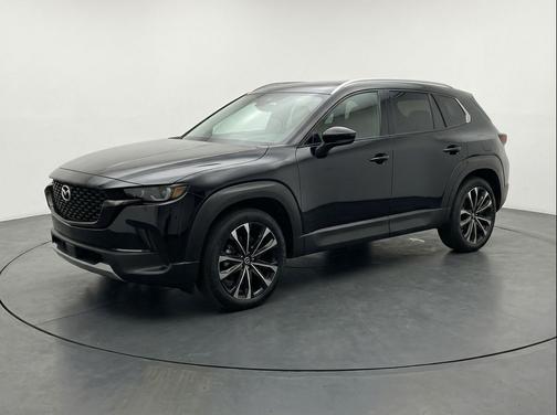 Jet Black Mica 2025 Mazda CX-50 Hybrid Premium Plus Package