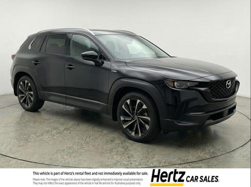 Jet Black Mica 2025 Mazda CX-50 Hybrid Premium Plus Package