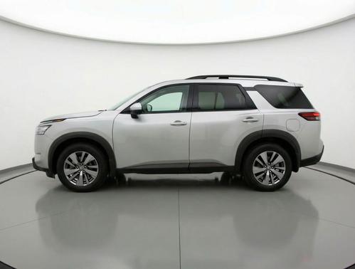 Brilliant Silver Metallic 2025 Nissan Pathfinder SV 4WD