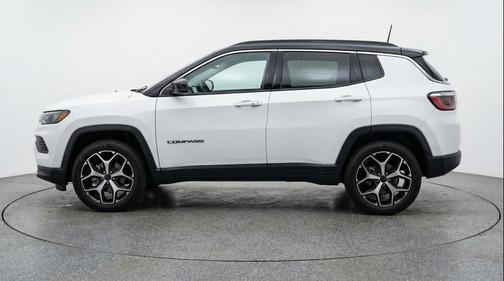 Bright White Clearcoat 2025 Jeep Compass Limited