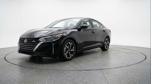 Super Black 2025 Nissan Sentra SV