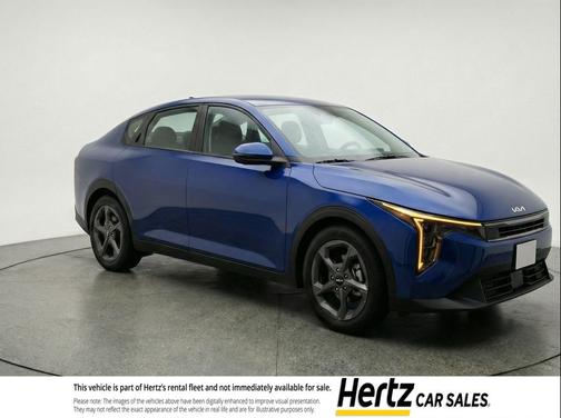Deep Sea Blue 2025 Kia K4 LXS