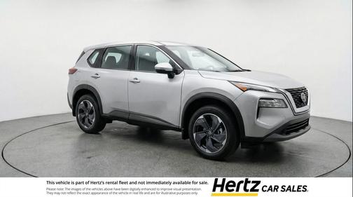 Brilliant Silver Metallic 2025 Nissan Rogue SV