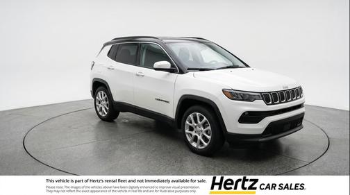 Bright White Clearcoat 2025 Jeep Compass Limited