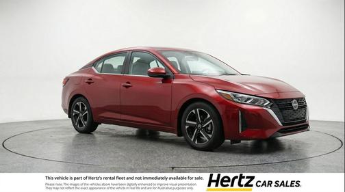 Rosewood Metallic 2025 Nissan Sentra SV