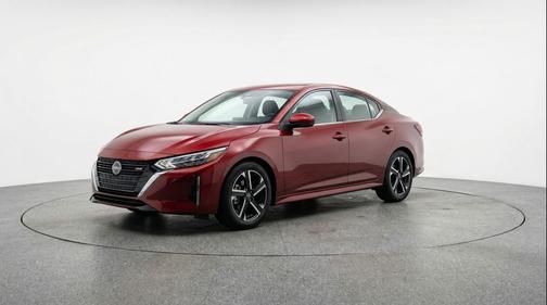 Rosewood Metallic 2025 Nissan Sentra SV