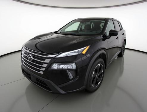 Super Black 2025 Nissan Rogue SV