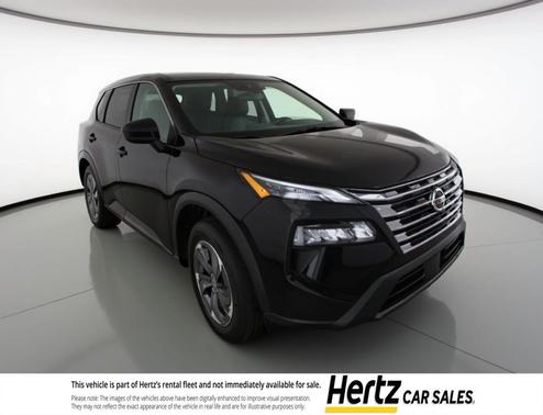 Super Black 2025 Nissan Rogue SV
