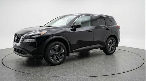 Super Black 2025 Nissan Rogue SV