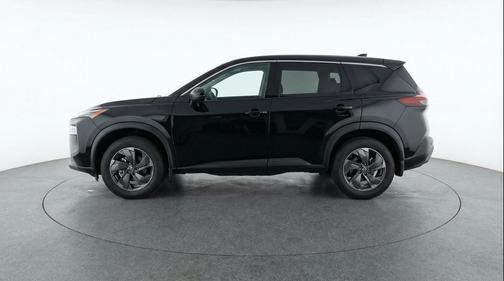 Super Black 2025 Nissan Rogue SV