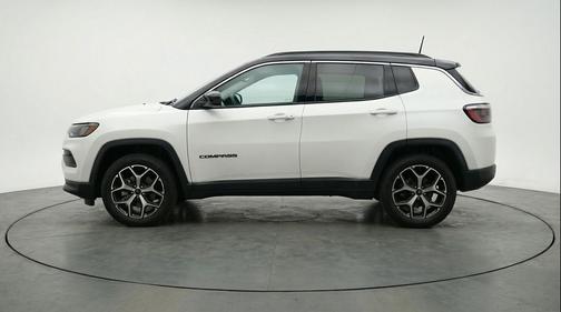 Bright White Clearcoat 2025 Jeep Compass Limited