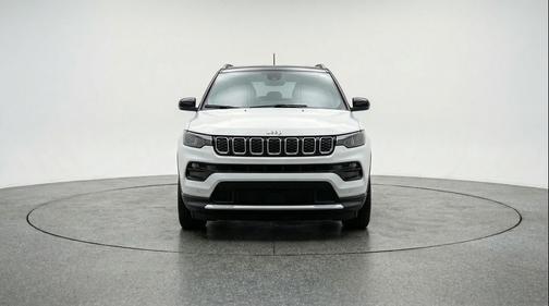 Bright White Clearcoat 2025 Jeep Compass Limited