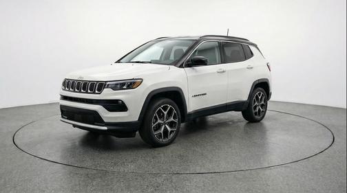 Bright White Clearcoat 2025 Jeep Compass Limited