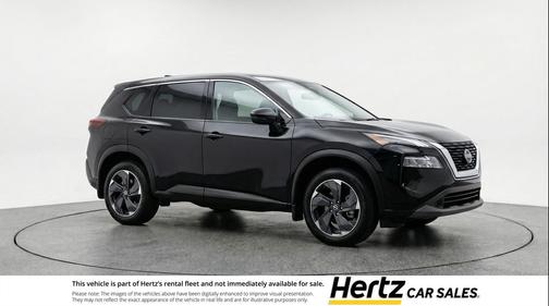 Super Black 2025 Nissan Rogue SV