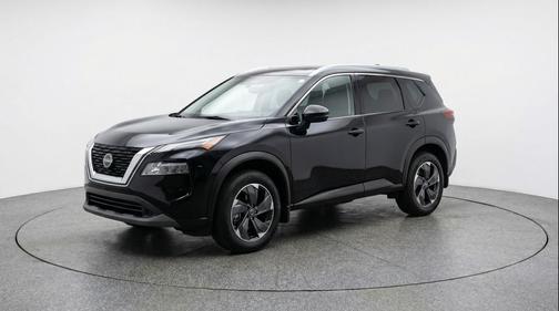 Super Black 2025 Nissan Rogue SV