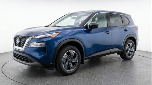 Deep Ocean Blue Pearl 2025 Nissan Rogue SV