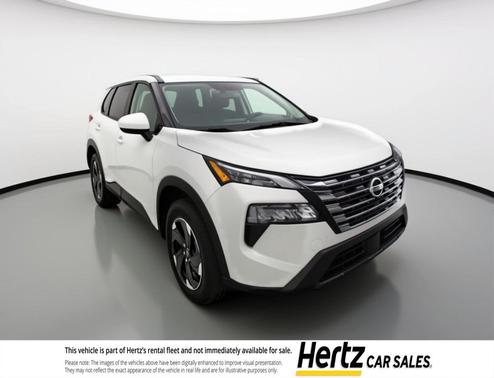 Everest White Pearl Tricoat 2025 Nissan Rogue SV