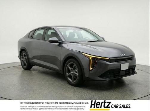 Interstellar Gray 2025 Kia K4 LXS