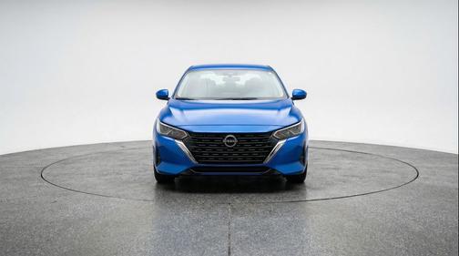 Electric Blue Metallic 2025 Nissan Sentra SV