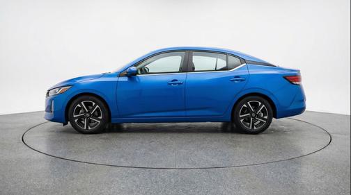 Electric Blue Metallic 2025 Nissan Sentra SV