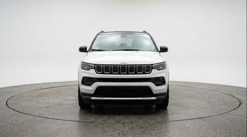Bright White Clearcoat 2025 Jeep Compass Limited