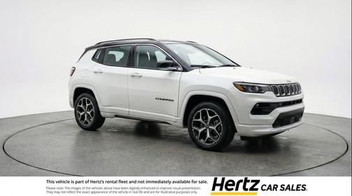 Bright White Clearcoat 2025 Jeep Compass Limited