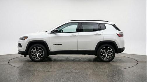Bright White Clearcoat 2025 Jeep Compass Limited