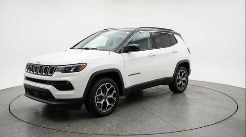 Bright White Clearcoat 2025 Jeep Compass Limited