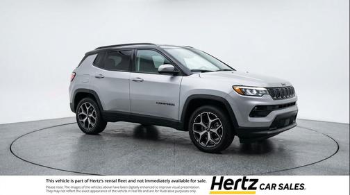 Silver Zynith Metallic Clearcoat 2025 Jeep Compass Limited