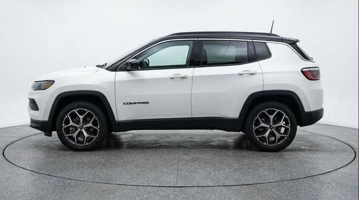 Bright White Clearcoat 2025 Jeep Compass Limited