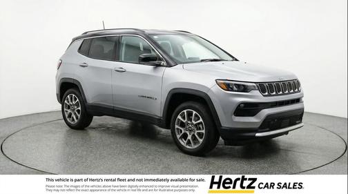 Silver Zynith Metallic Clearcoat 2025 Jeep Compass Limited