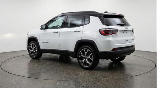 Bright White Clearcoat 2025 Jeep Compass Limited