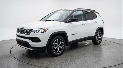 Bright White Clearcoat 2025 Jeep Compass Limited