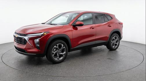 Crimson Metallic 2025 Chevrolet Trax LT