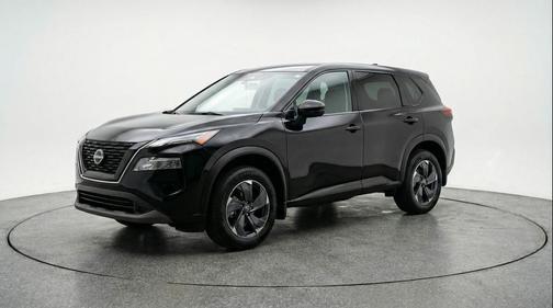 Super Black 2025 Nissan Rogue SV