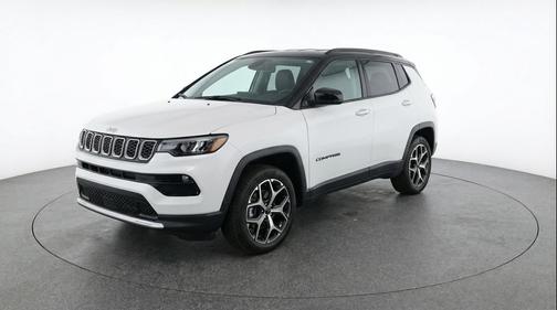 Bright White Clearcoat 2025 Jeep Compass Limited
